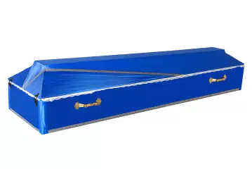 Гроб 143Г синий