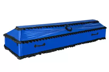 Гроб 145Г синий