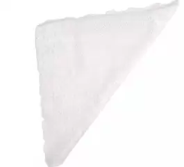 Шарф гипюровый узорный (белый, черный)